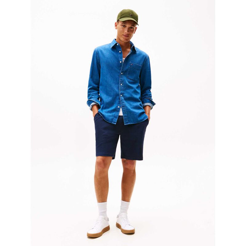 Tommy Hilfiger Ic Seersucker Sweatshorts image number 3